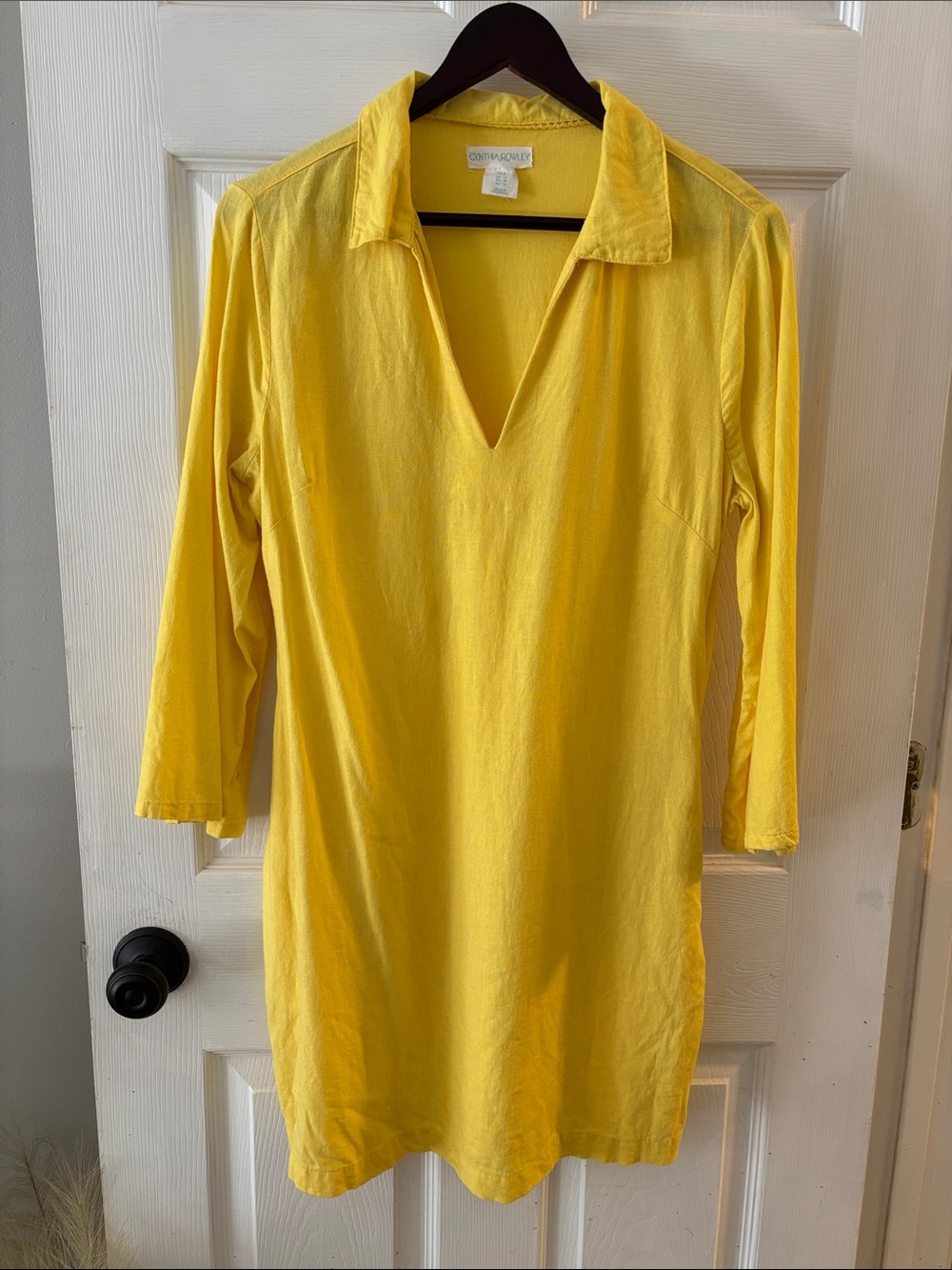 Cynthia Rowley Yellow Cover Up
